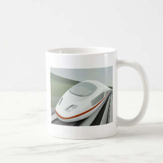 Caneca De Café Cartoon TGV