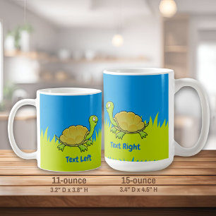 Caneca De Café Cartoon Turtle Coffee Mug