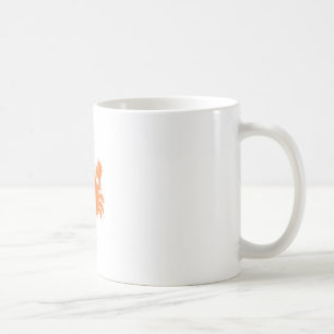 Caneca De Café Cartum Laranja