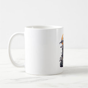 Caneca De Café Casa Assombrada de Halloween Esqueletos Abóbora Fa