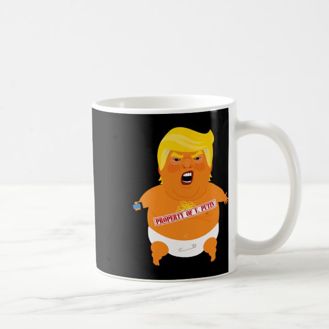Caneca De Café Casa Branca de Trump (Direita)