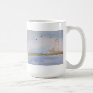 Caneca De Café Casa clara do beira-mar