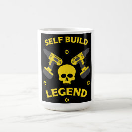 Caneca De Café casa construída por conta própria