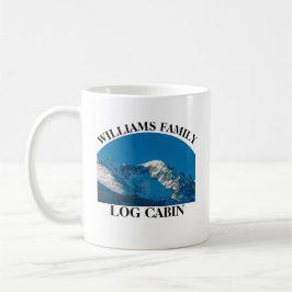 Caneca De Café Casa da Família Personalizada Blue Mountain Colora