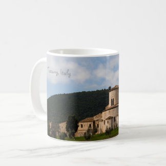 Caneca De Café Casa da paisagem do campo de Toscânia, Italia