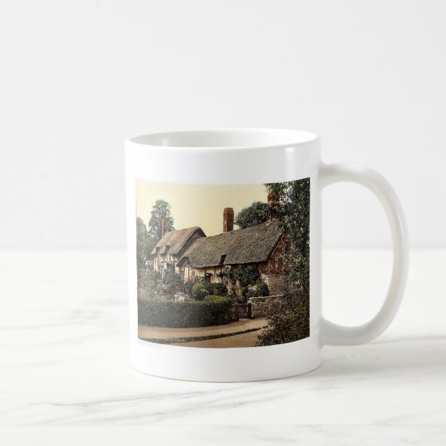 Caneca De Café Casa de campo de Ann Hathaway, Stratford-em-Avon, (Direita)