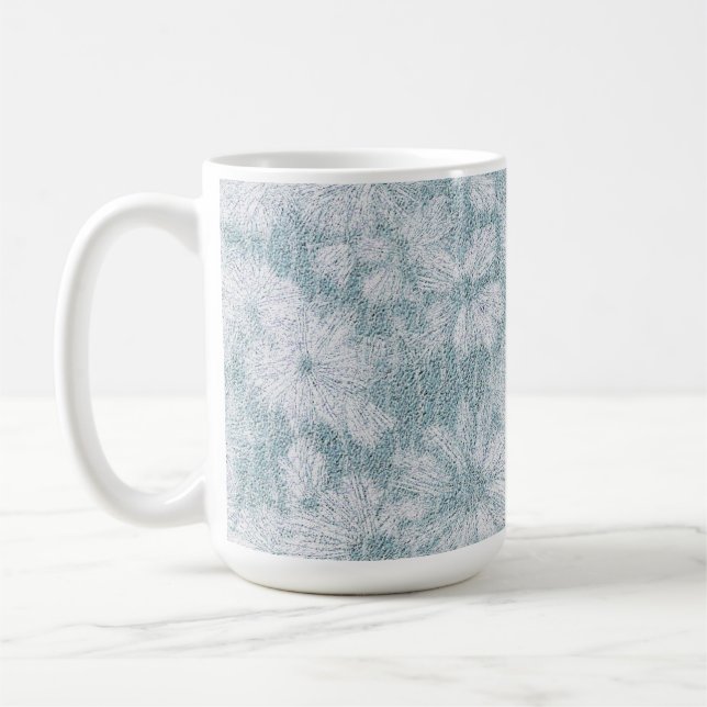 Caneca De Café Casa de Campo Velvety Blue Daisy  (Esquerda)