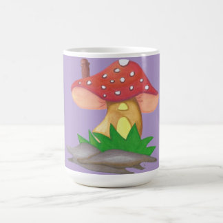 Caneca De Café Casa de Cogumelo