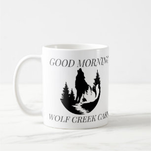 Caneca De Café Casa de férias do Wolf Forest Cabin