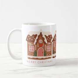 Caneca De Café Casa de Pão de Mel Natal Moderno Alegre