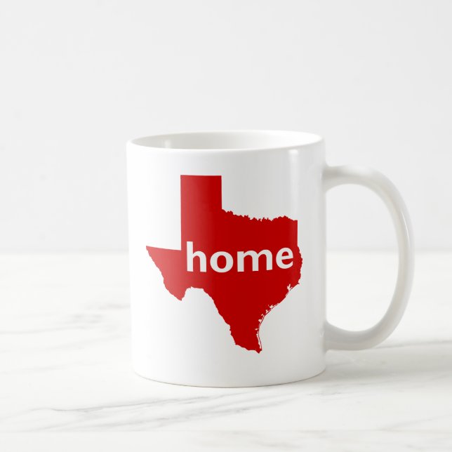 Caneca De Café Casa de Texas (Direita)