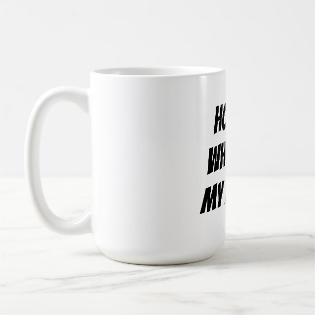 Caneca De Café Casa é onde minha mãe está (Esquerda)