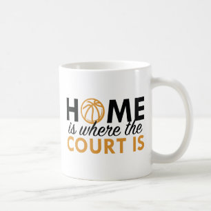 Caneca De Café Casa É Onde O Tribunal Está