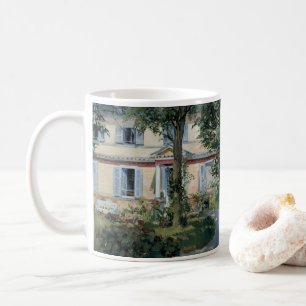 Caneca De Café Casa em Rueil por Edouard Manet, Arte Fino Antigo