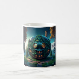 Caneca De Café Casa Emoji Feliz