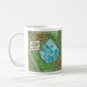 Caneca De Café Casa engraçada inundada à venda Cômico Rick London