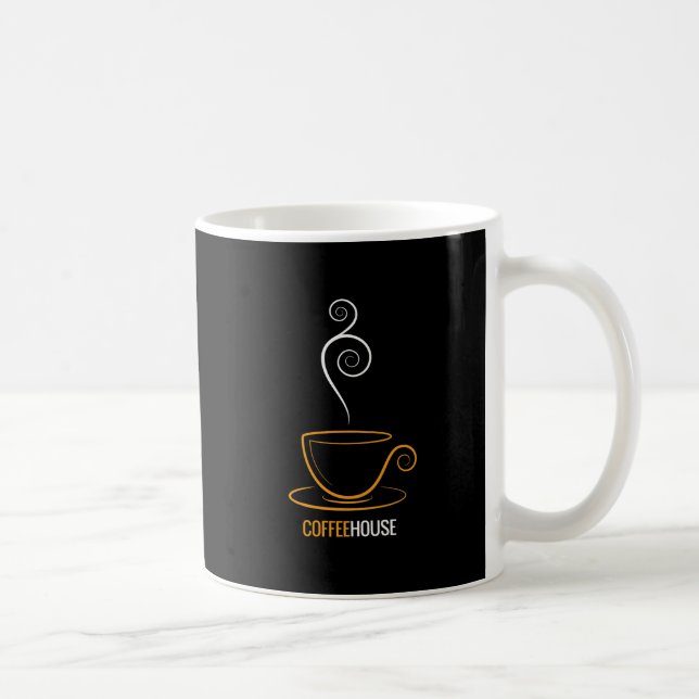 Caneca De Café Casa Negra Clássica de Café (Direita)