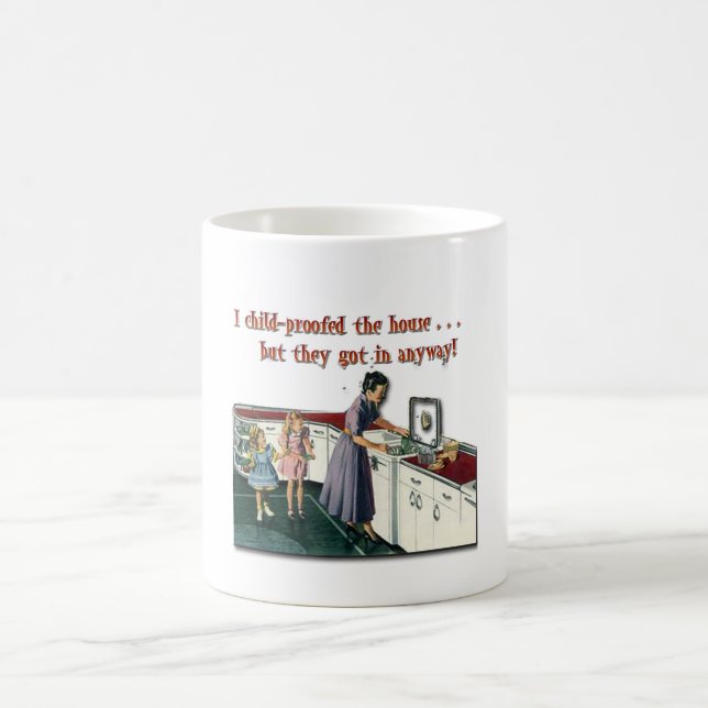 Caneca De Café Casa sem perigo para as crianças (Centro)