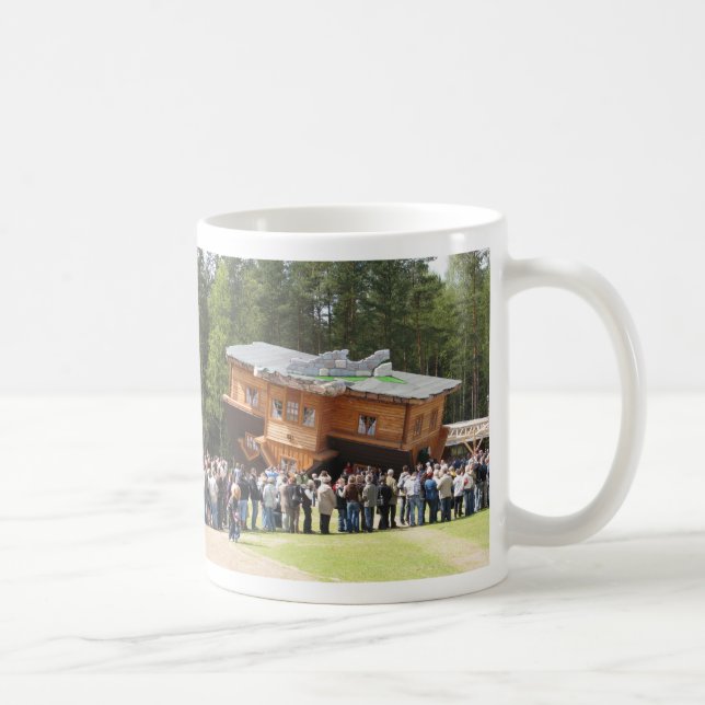 Caneca De Café Casa Upside-Down (Direita)