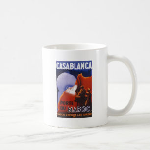 Caneca De Café Casablanca Viagens vintage