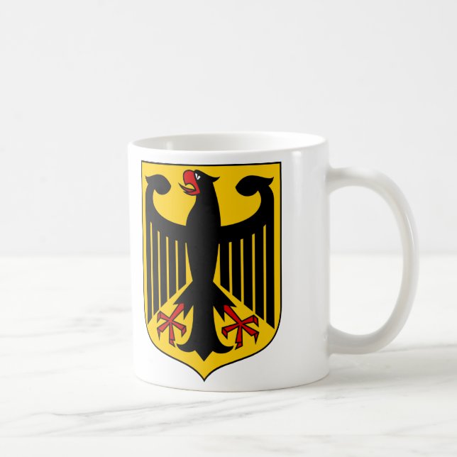 Caneca De Café Casaco da Alemanha de Armas Mug (Direita)