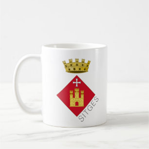 Caneca De Café Casaco de armas, Catalunha (ESP)