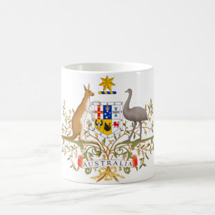Caneca De Café Casaco de Armas da Austrália