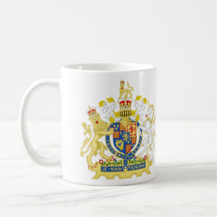 Caneca De Café Casaco De Armas Da Inglaterra