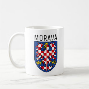 Caneca De Café Casaco de armas da Morávia - TCHECHIA