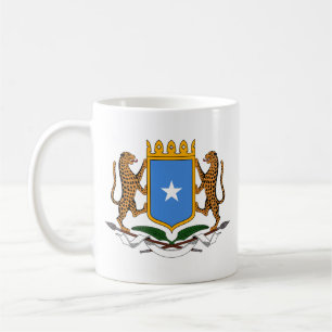 Caneca De Café Casaco de Armas da Somália Coffee Mug