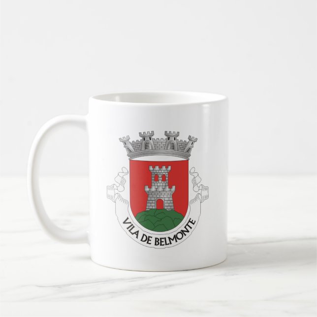 Caneca De Café Casaco de Armas de Belmonte, Portugal (Esquerda)