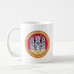 Caneca De Café Casaco de Armas de Bergen, Noruega Coffee Mug