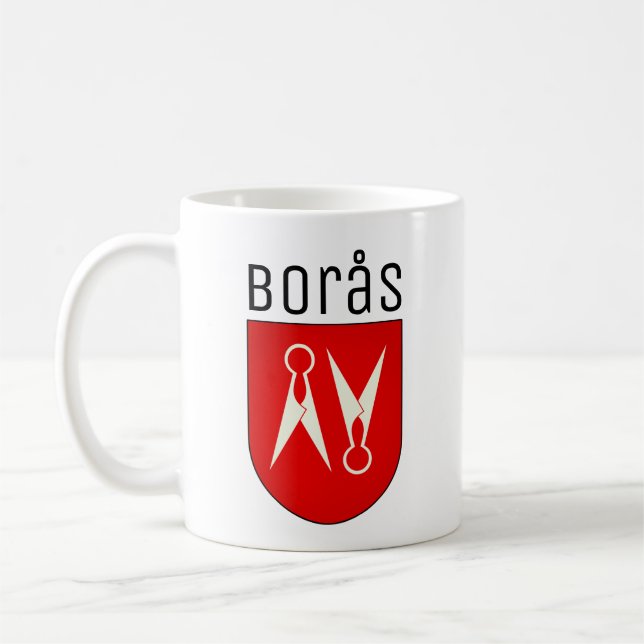 Caneca De Café Casaco de Armas de Borås, Suecia (Esquerda)
