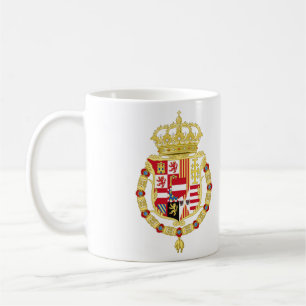 Caneca De Café Casaco de Armas de Carlos VI da Áustria como Monar