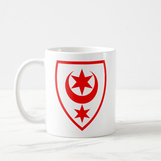 Caneca De Café Casaco de Armas de Halle (Saale), Alemanha (Esquerda)