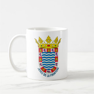 Caneca De Café Casaco de Armas de Jerez de la Frontera