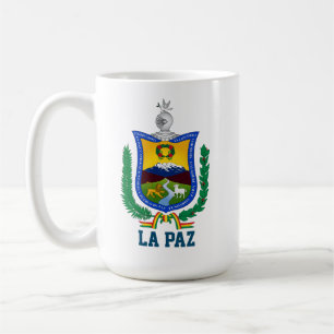 Caneca De Café Casaco de Armas de La Paz, Bolívia