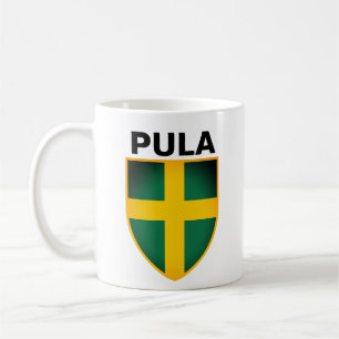 Caneca De Café Casaco de Armas de Pula (Ístria), Croácia