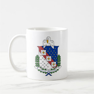 Caneca De Café Casaco de armas de Shreveport, Louisiana