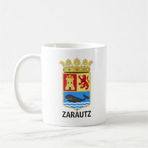 Caneca De Café Casaco de Armas de Zarautz - Gipuzkoa