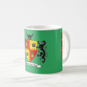 Caneca De Café Casaco de armas "Difícil esse Bipe"