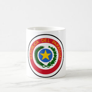 Caneca De Café Casaco de armas do Paraguai