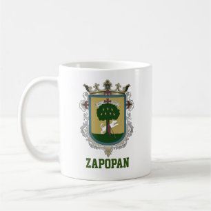 Caneca De Café Casaco de Armas do Zapopan - Mug de Café do México