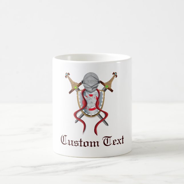 Caneca De Café Casaco De Armas Personalizadas (Centro)