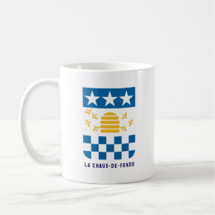 Caneca De Café Casaco de armas, Suiça de La Chaux-de-Fonds