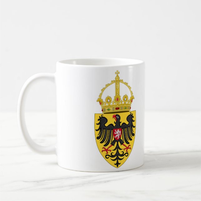 Caneca De Café Casaco de Arms Charles IV (Esquerda)
