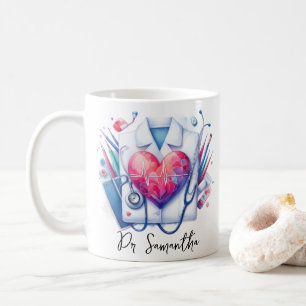 Caneca De Café Casaco do melhor médico de sempre