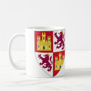 Caneca De Café Casaco Real das Armas - Castela