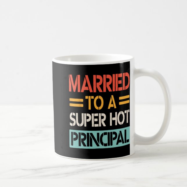 Caneca De Café Casada Com Uma Noiva De Casamento De Diretor Super (Direita)