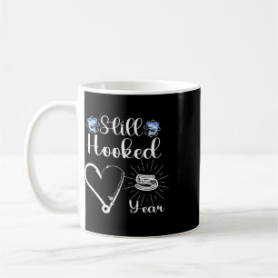 Caneca De Café Casados 5 Anos - Casal de Pescadores - 5º Aniversá